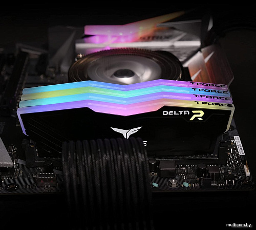 Оперативная память Team T-Force Delta RGB 2x8GB DDR4 PC4-28800 TF3D416G3600HC18JDC01