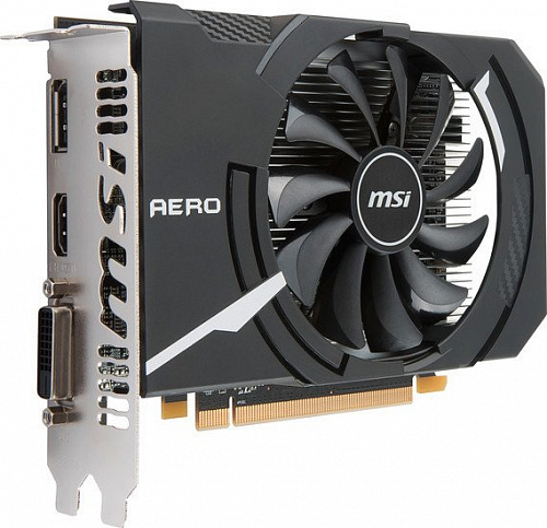 Видеокарта MSI Radeon RX 550 Aero ITX OC 2GB GDDR5 [RX 550 AERO ITX 2G OC]