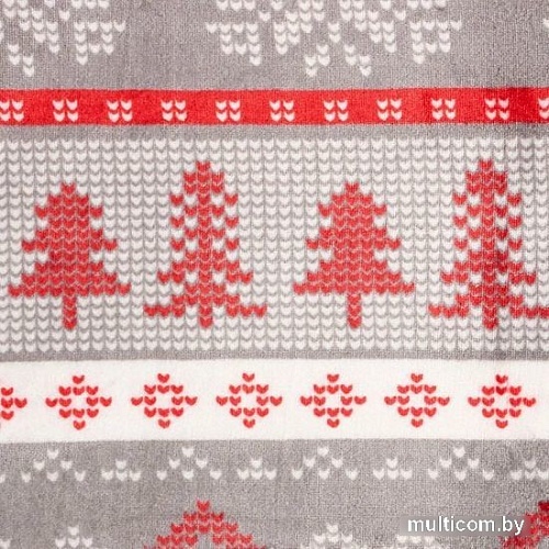 Плед Love Life Новогодний узор 7990095 (180x200)