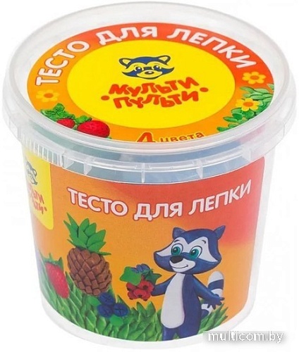 Набор для лепки Мульти-пульти Енот в деревне ТЛ_12206