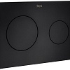 Панель смыва Roca PL10 Dual (One) A890189206 (черный матовый)