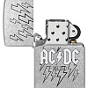 Зажигалка Zippo Street Chrome AC/DC 48641