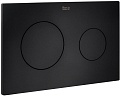 Панель смыва Roca PL10 Dual (One) A890189206 (черный матовый)