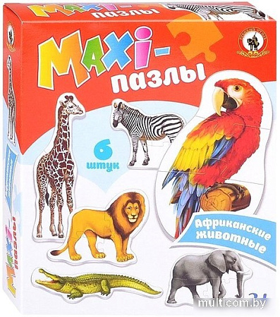 Мозаика/пазл Русский стиль Африканские животные RS-02540