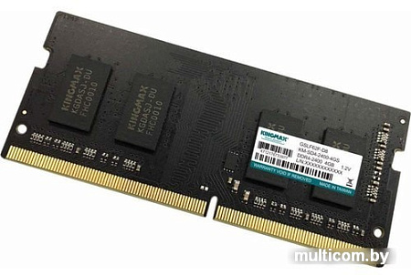 Оперативная память Kingmax 4GB DDR4 SO-DIMM PC4-19200 KM-SD4-2400-4GS