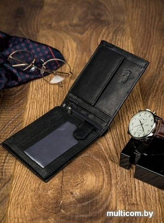 Кошелек Cedar N992-GTN-RFID (черный)