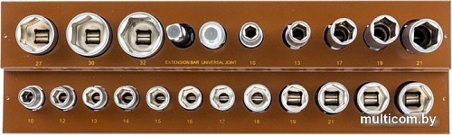 Набор головок слесарных Forstime FT-50221