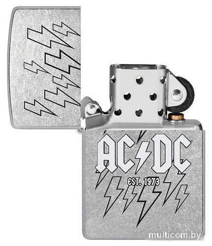 Зажигалка Zippo Street Chrome AC/DC 48641