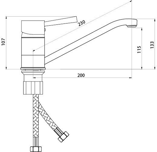 Смеситель Славен Д21