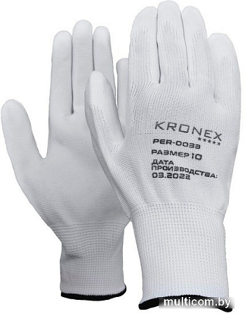 Текстильные перчатки Kronex Neuron-PU Полиуретановое покрытие PER-0033