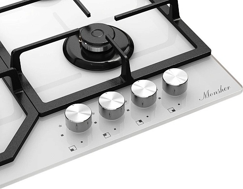 Варочная панель Monsher MGG 63 Blanc