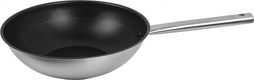 Сковорода ВОК Swed House Rabarber 34.25.3400 (серебристый/черный)