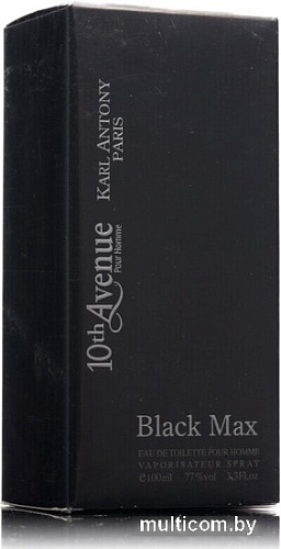 Туалетная вода Jean Jacques Vivier 10th Avenue Black Max EdT (100 мл)
