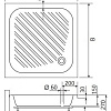 Душевой поддон RGW B/CL-S-A 80x80