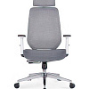 Кресло Norden Имидж Gray 2 YS-0817H(FY+FY)W (белый пластик/серая ткань)