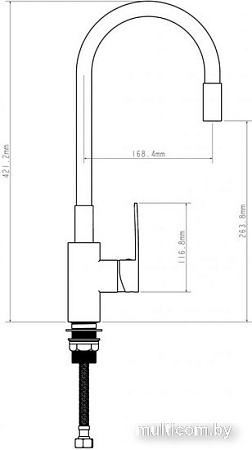 Смеситель Econoce EC0274WT