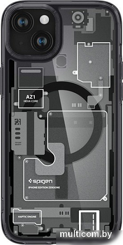 Чехол для телефона Spigen Ultra Hybrid Zero One (MagFit) для iPhone 15 ACS06806 (разноцветный)