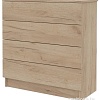 Комод Горизонт Нео 760 4 ящика (дуб золотой крафт)
