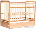 Детская кроватка Bambini Euro Style М 01.10.04 (натуральный)