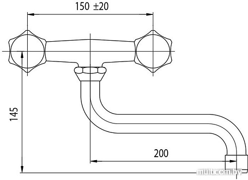 Смеситель Valvex CLASS 2446020