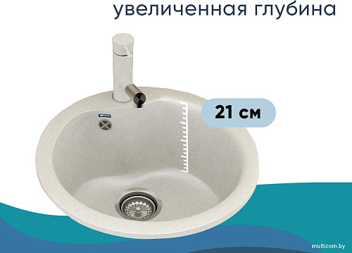 Кухонная мойка Ulgran U-102n (344 ультра-черный)