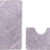 Набор ковриков Gokyildiz Standart 0.5x0.8 CROSS-7022-LIGHT-GRAY