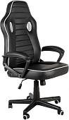 Кресло Меб-ФФ MF-3041 (черный/белый)