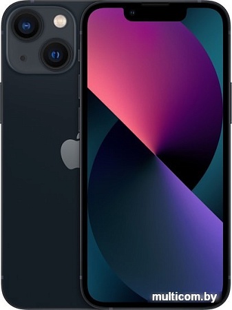 Смартфон Apple iPhone 13 mini 128GB (темная ночь)