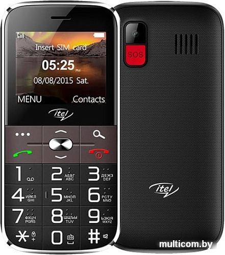 Мобильный телефон Itel IT2590 (черный)