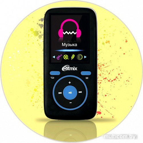 MP3 плеер Ritmix RF-4450 4GB (черный)