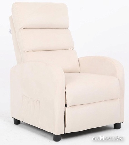 Реклайнер Calviano 2164 (велюр бежевый)