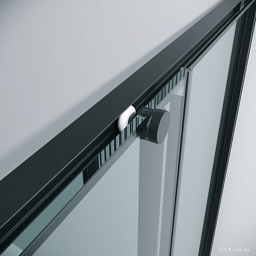 Душевой уголок Grossman Galaxy 100x90x195 300.K33.01.1090.21.00 (черный матовый/прозрачное стекло)