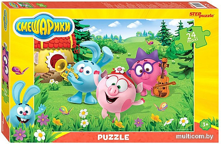 Мозаика/пазл Step Puzzle Смешарики (24 эл.)
