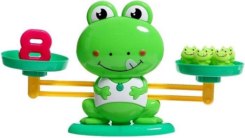 Набор развивающих игрушек Zabiaka Весы. Лягушата 9759539