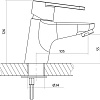 Смеситель Cersanit Cari S951-040