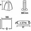 Палатка для душа и туалета Green Glade Ardo