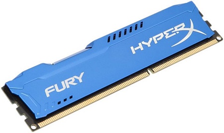 Оперативная память Kingston HyperX Fury Blue 4GB DDR3 PC3-14900 (HX318C10F/4)