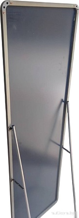 Зеркало Saniteco L-aluminum 160x50 (бежевый)