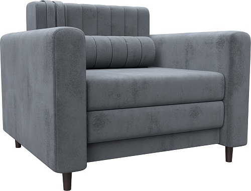 Кресло-кровать Лига диванов Лига-070 132554 (велюр Tower 10 серый)