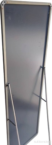 Зеркало Saniteco L-aluminum 160x50 (бежевый)