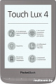 Электронная книга PocketBook Touch Lux 4 (серебристый)