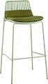 Стул Stool Group Louran с подушкой D-012H-75 (зеленый)