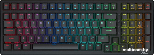 Клавиатура Royal Kludge RK98 RGB (черный, RK Red)