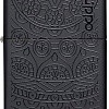 Зажигалка Zippo 29989 Black Matte Tone on Tone Design