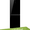 Холодильник Weissgauff WRK 185 Total NoFrost Inverter Black Glass