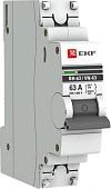 Выключатель нагрузки EKF PROxima ВН-63 1р 63А sl63-1-63-pro