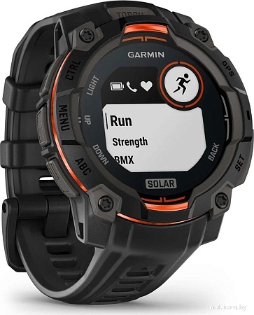 Умные часы Garmin Instinct 3 Solar 45 мм (черный)