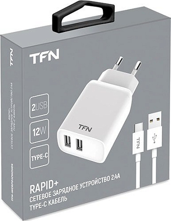 Сетевое зарядное TFN WCRPD12W2U04