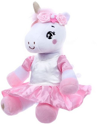 Классическая игрушка Pomposhki Единорожка в платье 5450739