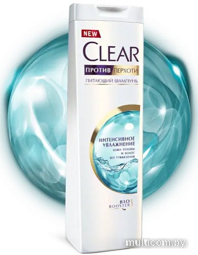Шампунь Clear Vita ABE против перхоти для женщин Интенсивное увлажнение 400 мл